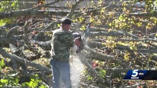 Storm clean-up continues in Idabel after recent tornado