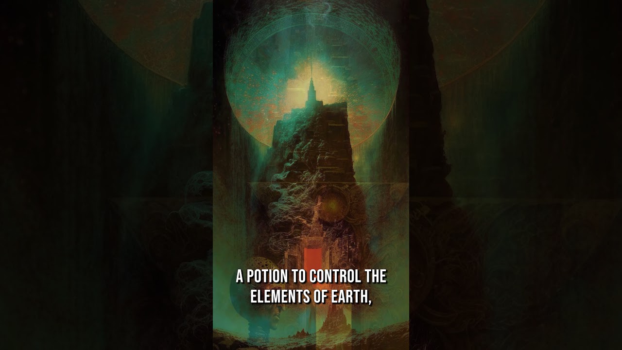 Dark Alchemy AI generated with Midjourney 