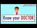 Know your doctor sks hospital in salem