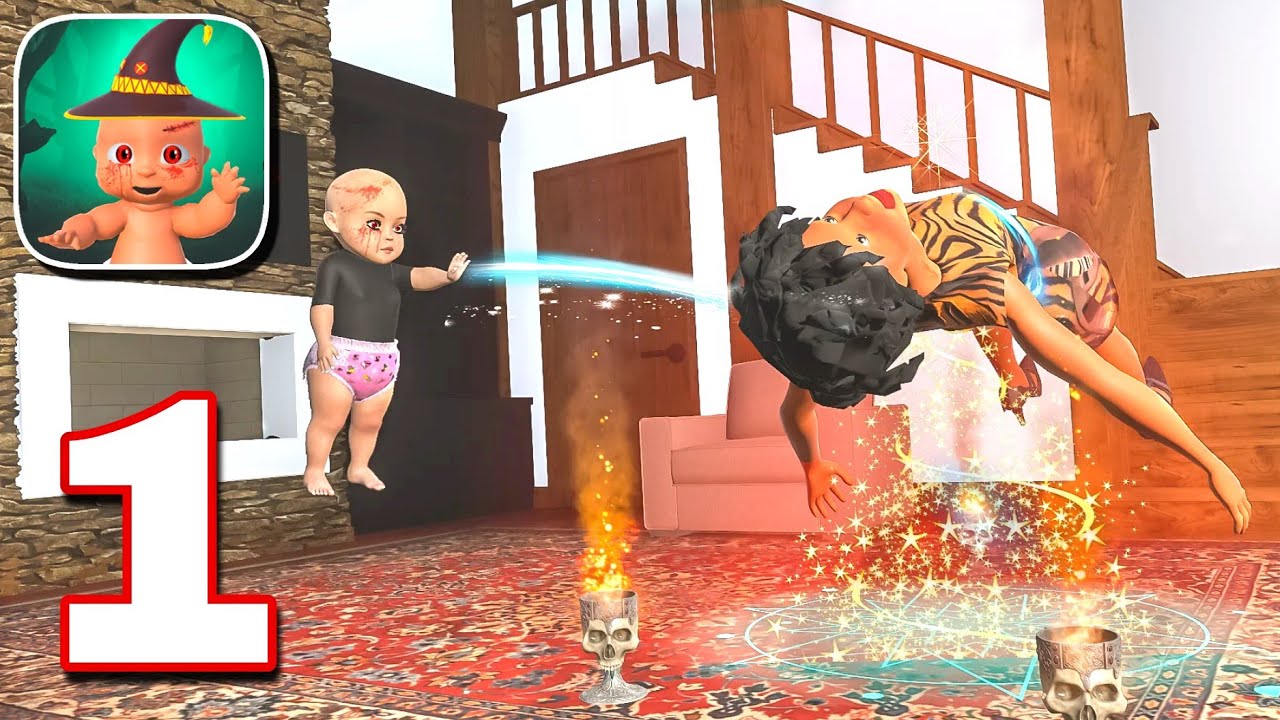 Scary Baby Scary Pink Baby Gameplay Walkthrough Part 1 || Night 1 & 2 ||