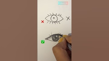How to Draw an Eye || Easy Drawing #kidsdrawing