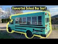 Living In A Converted School Bus!