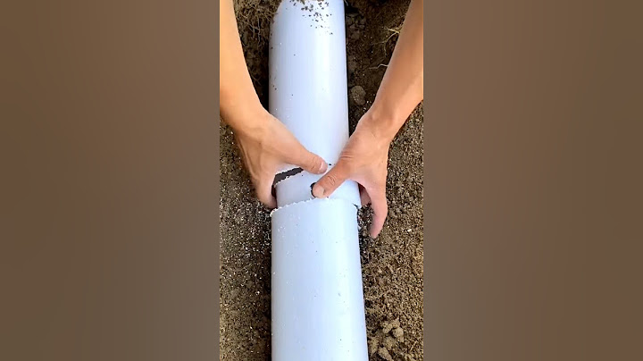 How to fix a hole in a PVC pipe#shorts