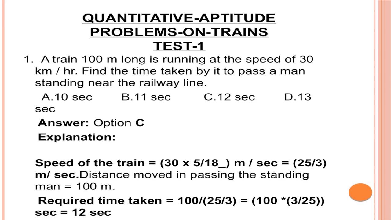 problems-on-train-aptitude-problems-on-trains-test-1-jobzstore-youtube