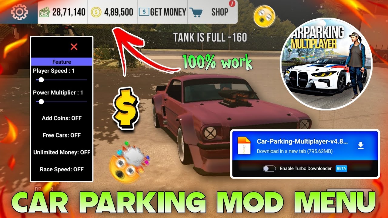 Car Parking Multiplayer Mod APK 4.8.14.8 [Mod Menu, Unlocked Everything]
