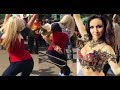 Mexicanos bailando y cantando en Rusia 2018
