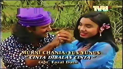 Cinta Dibalas Cinta || Murni Chania Feat Yus Yunus Official Video Dangdut Lawas TVRI