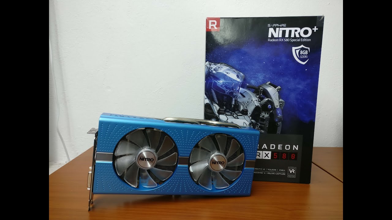 Sapphire Nitro Rx 580 Special Edition Quick Unboxing Youtube