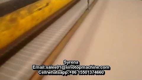 How to make high quality paper honeycomb core: STM honeycomb core making machine