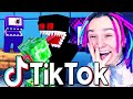 ПЕРВЫЙ РАЗ СНИМАЮ TIK TOK ПРИКОЛЫ ПО AMONG US МАЙНКРАФТЕ!