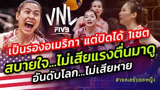 #ประเดิมเกมแรก สะเทือนทุกฟีด!!! ยูฟ่าแจ้งเกิด เปิดตัวได้สวย ไทยแพ้อเมริกา VNL 2024