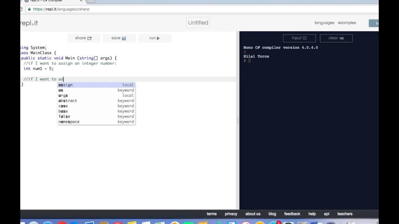 C Variables (int, float, bool) YouTube