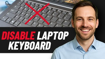 How To Disable Laptop Keyboard When External Plugged In (QUICK GUIDE)