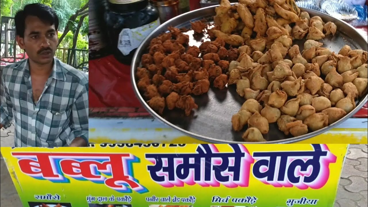 Bablu Samose Wale Noida Sector 57 Famous Samosa Stall Sudhanshu 