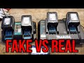 FAKE Makita Charger & Blower VS REAL Makita Charger & Blower | 18v Dual Charger Review