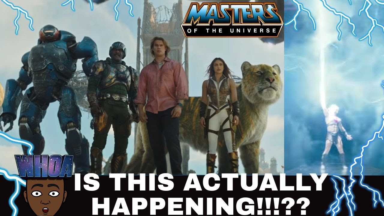 У МЕНЯ ЕСТЬ СИЛА!!!! Реакция на трейлер фильма «Властелины Вселенной»!!