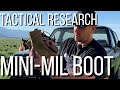 Mini-Mil Tactical Research by Belleville. Wide toe box zero drop 8” boot - and other stuff.
