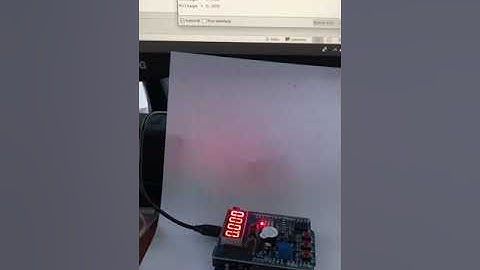 Pot and Segment Display using Arduino Multi-Function Shield