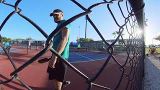 VR360 Tyson McGuffin vs Jason Garriotte - US Open Pickleball 2022 - Pro Singles 1st round -Naples FL