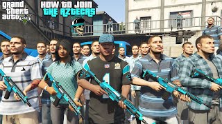 How to Join The Aztecas Gang in GTA 5! (Gang missions,clothes,weapons)