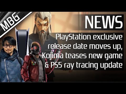 PlayStation exclusive releasing sooner | PS5 ray tracing update | Hideo Kojima teases new game