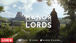 Mordor Feltámad | Manor Lords LIVE #pcgamepasspartner