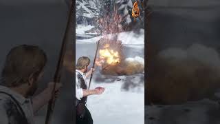 Survival Skill in Red Dead Redemption 2 #rdr2 #survivaltips #gamingshorts #gaming #shorts E141