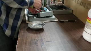 Timelapse: Taking out the guts of a touch screen PC to reuse at MakerFaire!