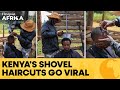 Kenyan Barber Turns Haircuts into Viral Art with Shovel and Smartphone | Firstpost Africa | N18G