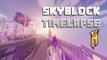 *NEW* Futuristic Hypixel SkyBlock Timelapse [+Download]