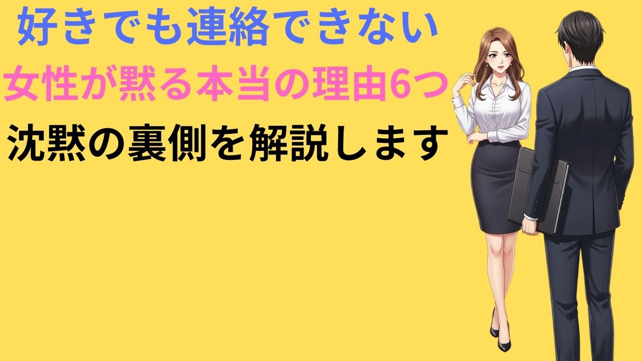 好きなのに連絡しない女性の本音6選｜脈なしと決めるのは早い