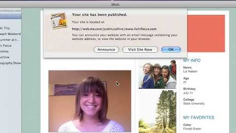 iWeb09: C01 Publishing your Website to MobileMe CC