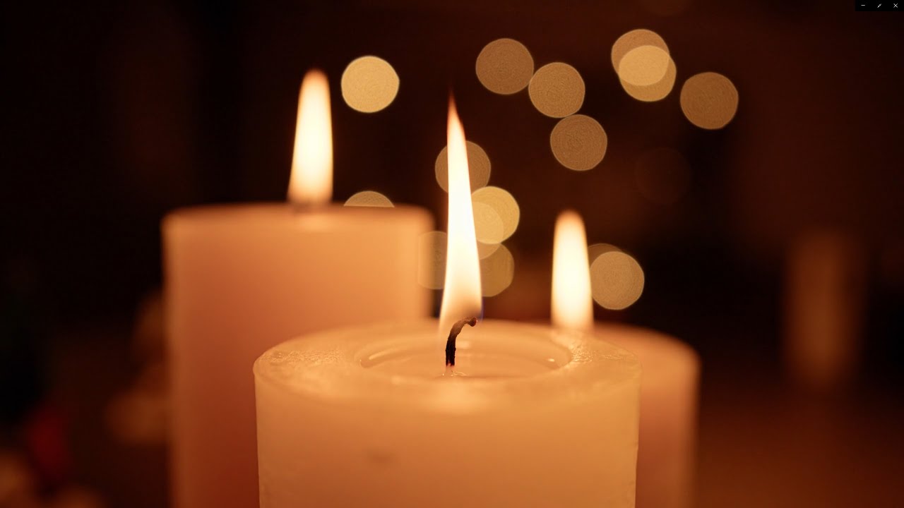 Burning Candle Crackle Sounds To Help You With Sleep, Relaxing & Studying