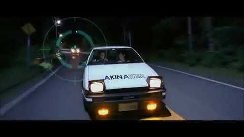 Initial D : PART OF TAKUMI FUJIWARA [Toyota AE86 Trueno] vs SEIJI IWAKI [Mitsubishi Lancer Evo IV].