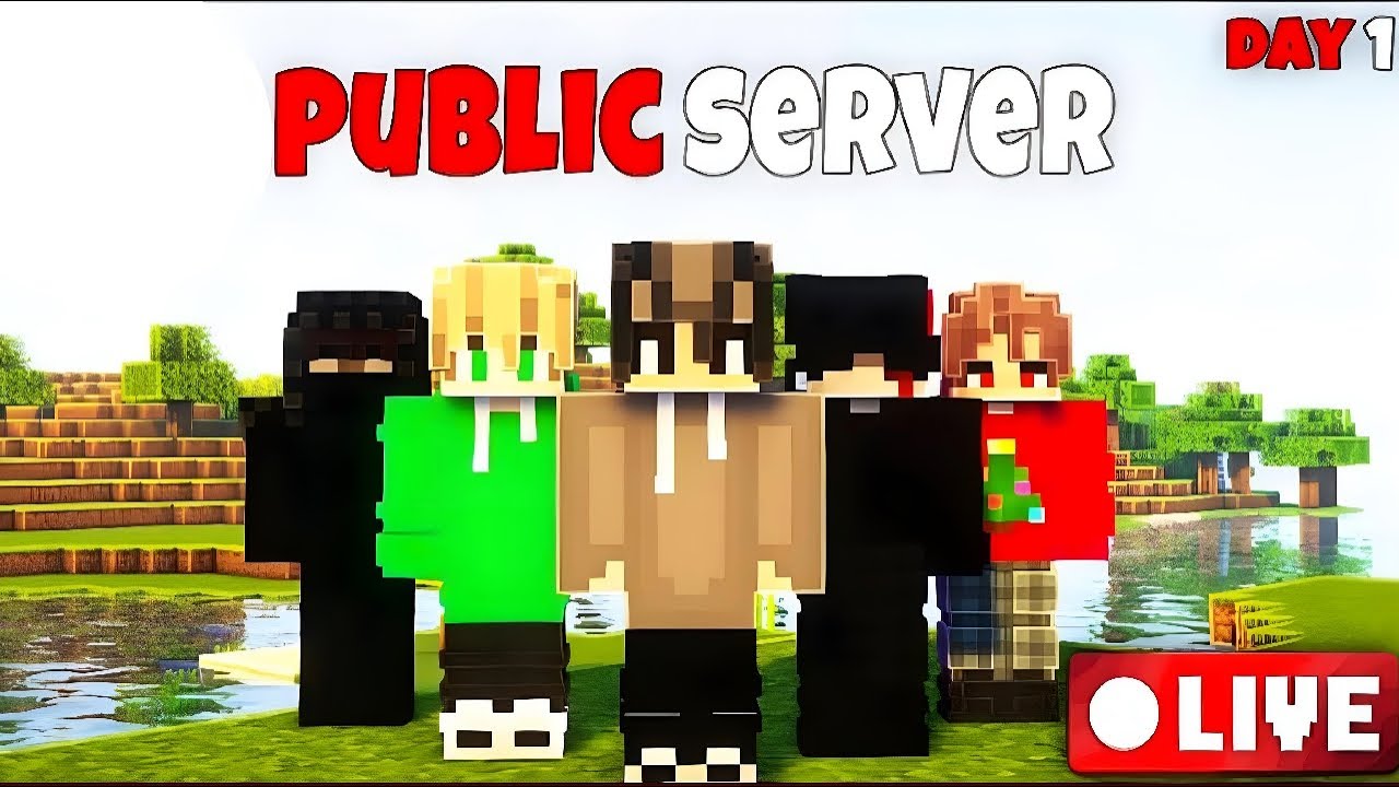 Minecraft Live 🔴 Public Smp Java + Pe |Minecraft server | # ...