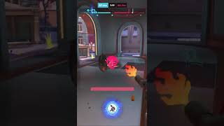 FIRE IN THE aww :( #overwatch #gaming #bastian