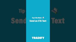How to Send an ETA Text in Tradify’s Mobile App screenshot 4