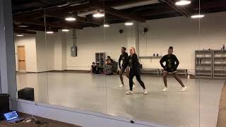 Fall 2019 Auditions "Cash Shit" Walkthrough | UNC Kamikazi Dance Team