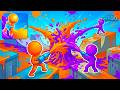 🔫🔥 Dye Hard Color War Gameplay Walkthrough Part 4 - Paint Battle Action (Android, iOS)