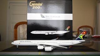 Gemini Jets 1:400 South African Airways Airbus A340-600 ZS-SNB GJSAA382 