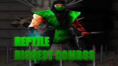 MK9 Reptile Biggest Combos
