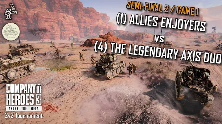 DESERT BRAWL | ABUSE the META Semi Final 2 / Game 1 | HulkSMASH & Ruby vs Jager & VonManteuffel