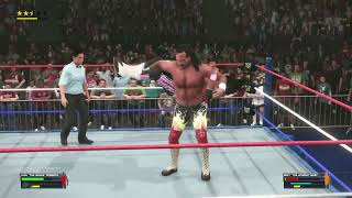 WWE 2K23 - XBOX ONE Gameplay - Jake The Snake Rpberts vs Bret The Hitman Hart
