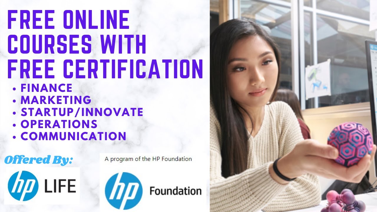 Free HP Online Courses With Free Certification | Industry Recognized ...