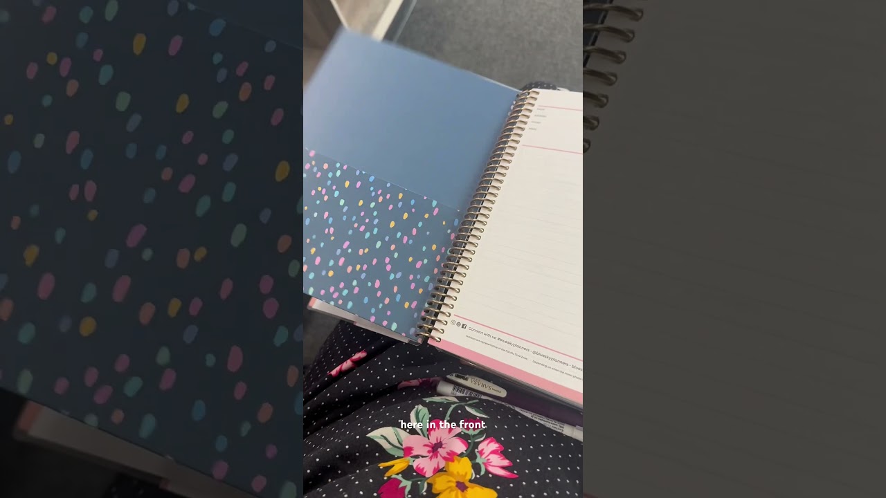 Day designer planner blue sky from Walmart 