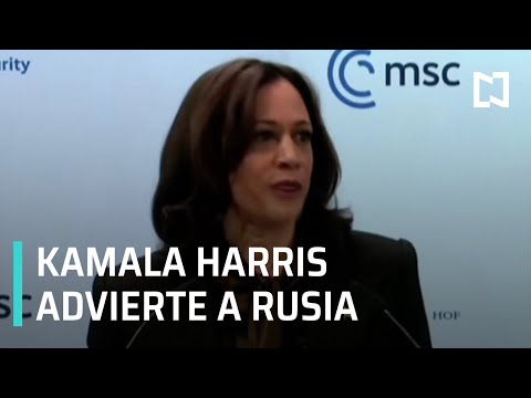 Kamala Harris advierte a Rusia de sanciones económicas si invade Ucrania - Sábados de Foro