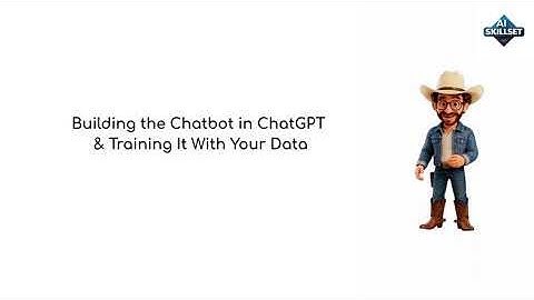 Build a Custom ChatGPT Chatbot: Upload Data, Train & Test Your AI Assistant