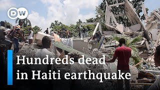 Powerful earhquake kills hundreds in Haiti | DW News