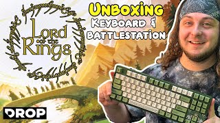 I UNBOX THE AWESOME LOTR x Drop Collaboration Keyboard & Battlestation!