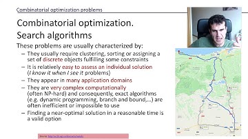 Introduction to Metaheuristics (2/9). Combinatorial Optimization problems